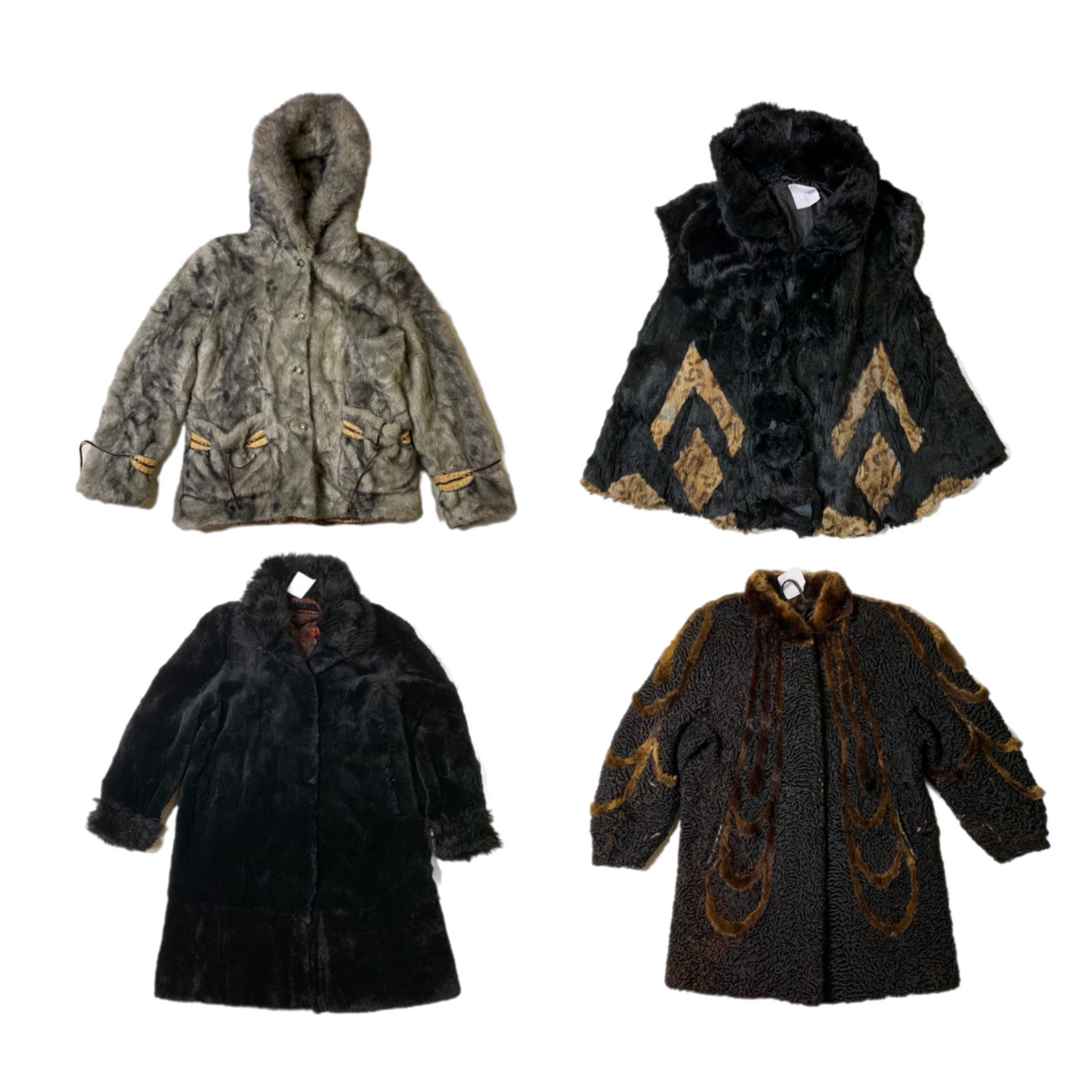 SS-B- 780- FUR COATS Bundle - 05 Pieces