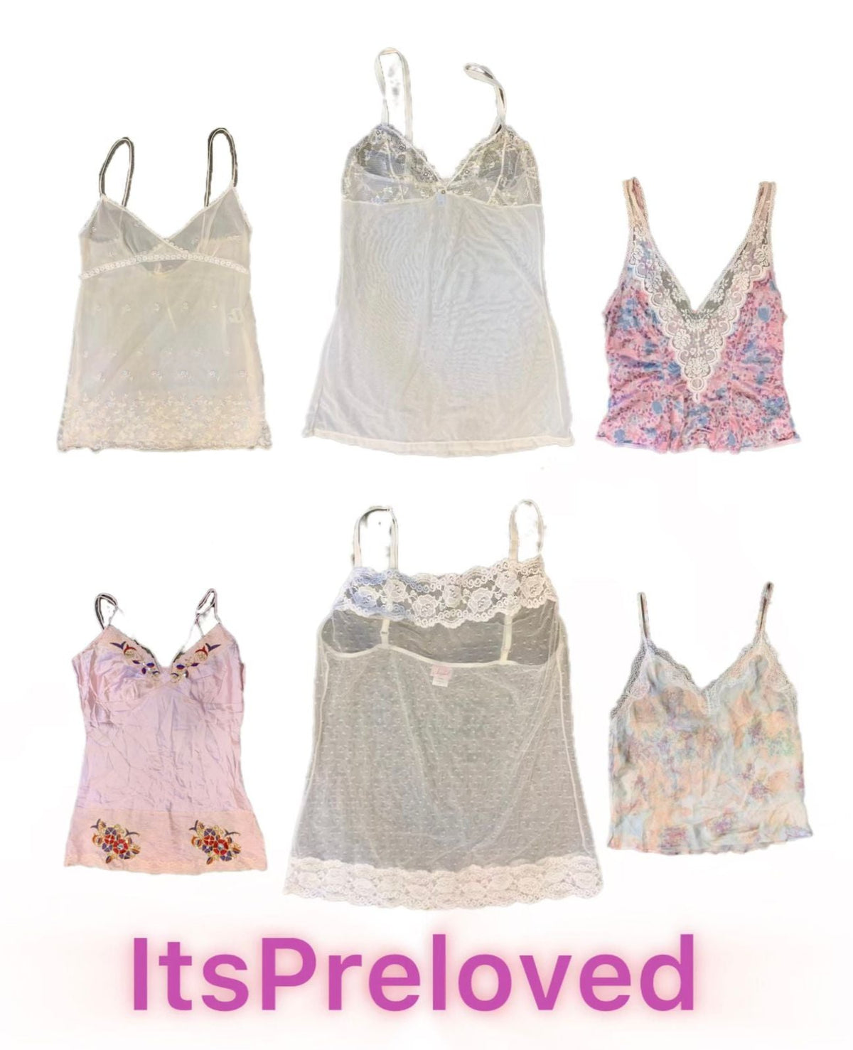 RX-B- 771 - Silk cami Bundle - 9 Pieces