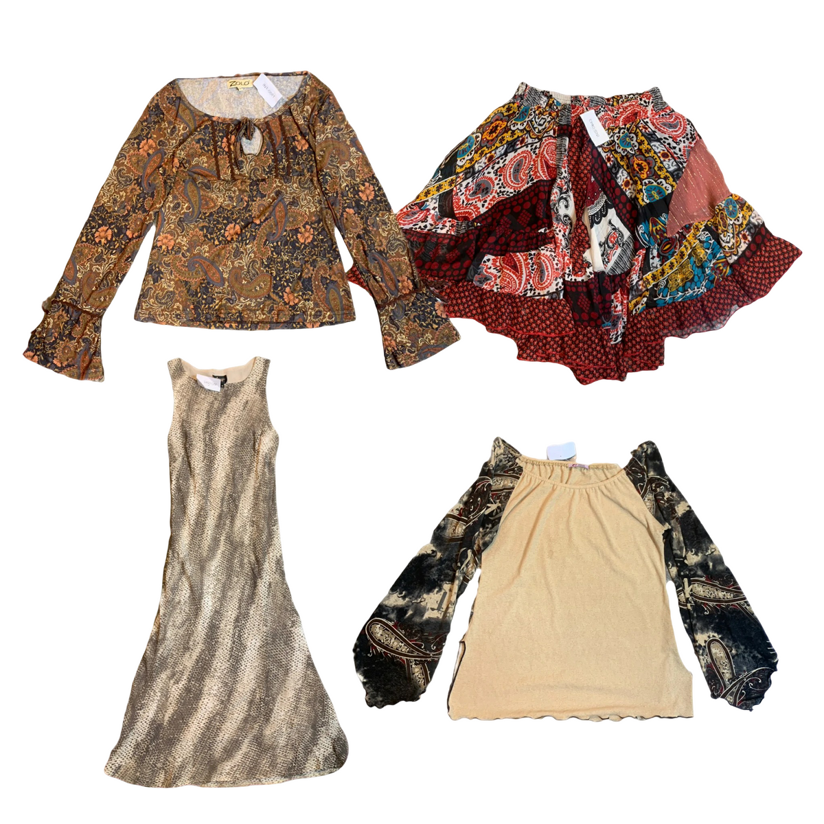 RX-B- 1026 - Y2K EARTH BOHO Bundle - 10 Pieces