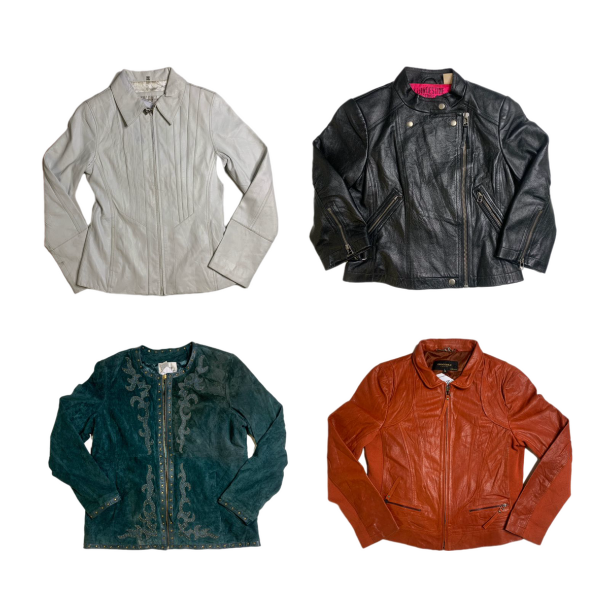 SS-B- 755- Leather Jacket  Bundle - 10 Pieces