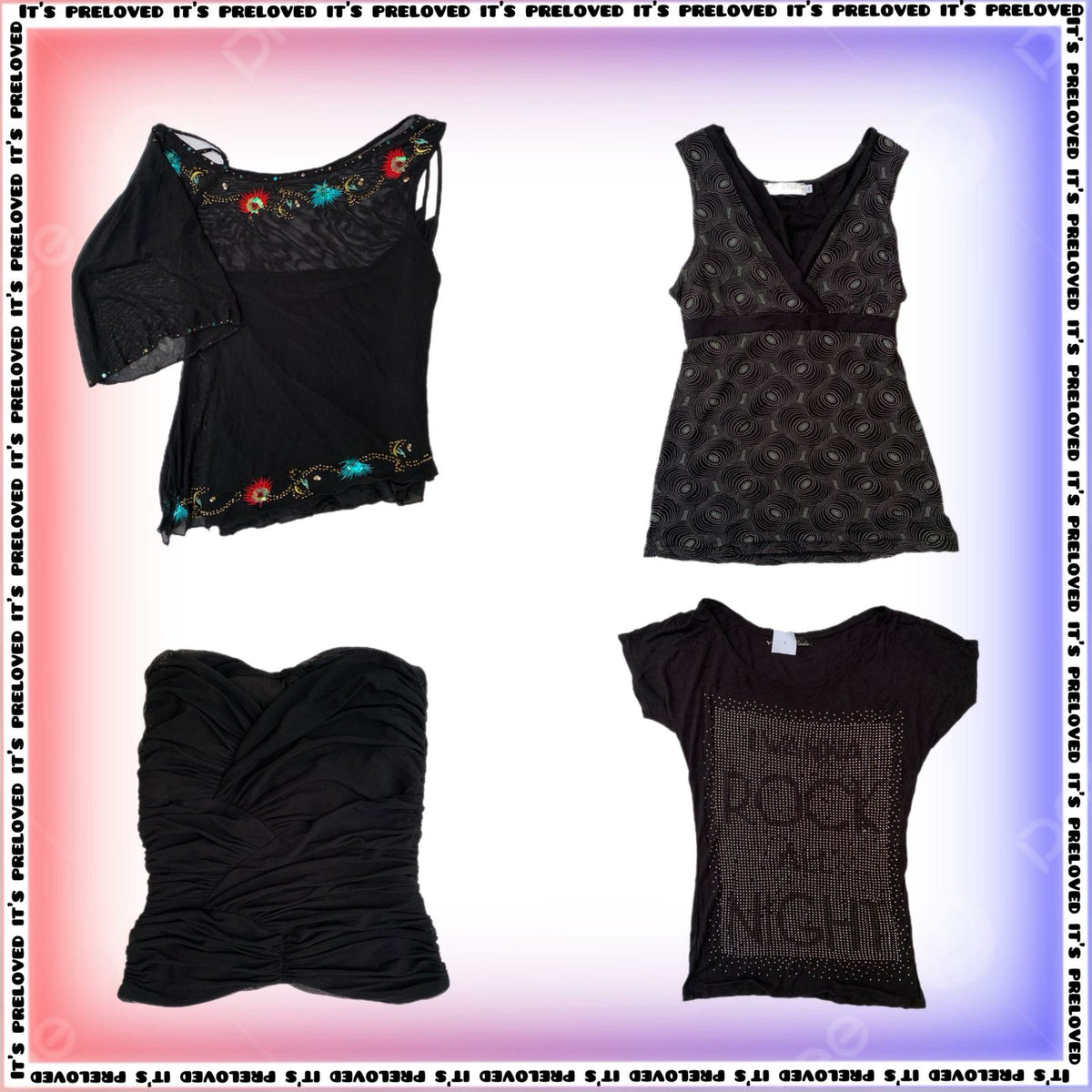 SS-1007 Y2K Tops