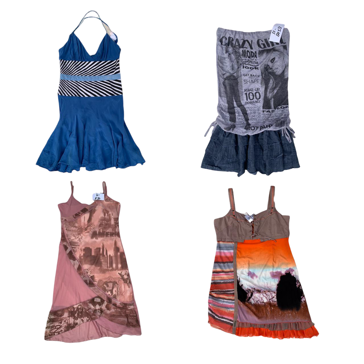Grunge Street- Unique Y2K Street Style Dresses
