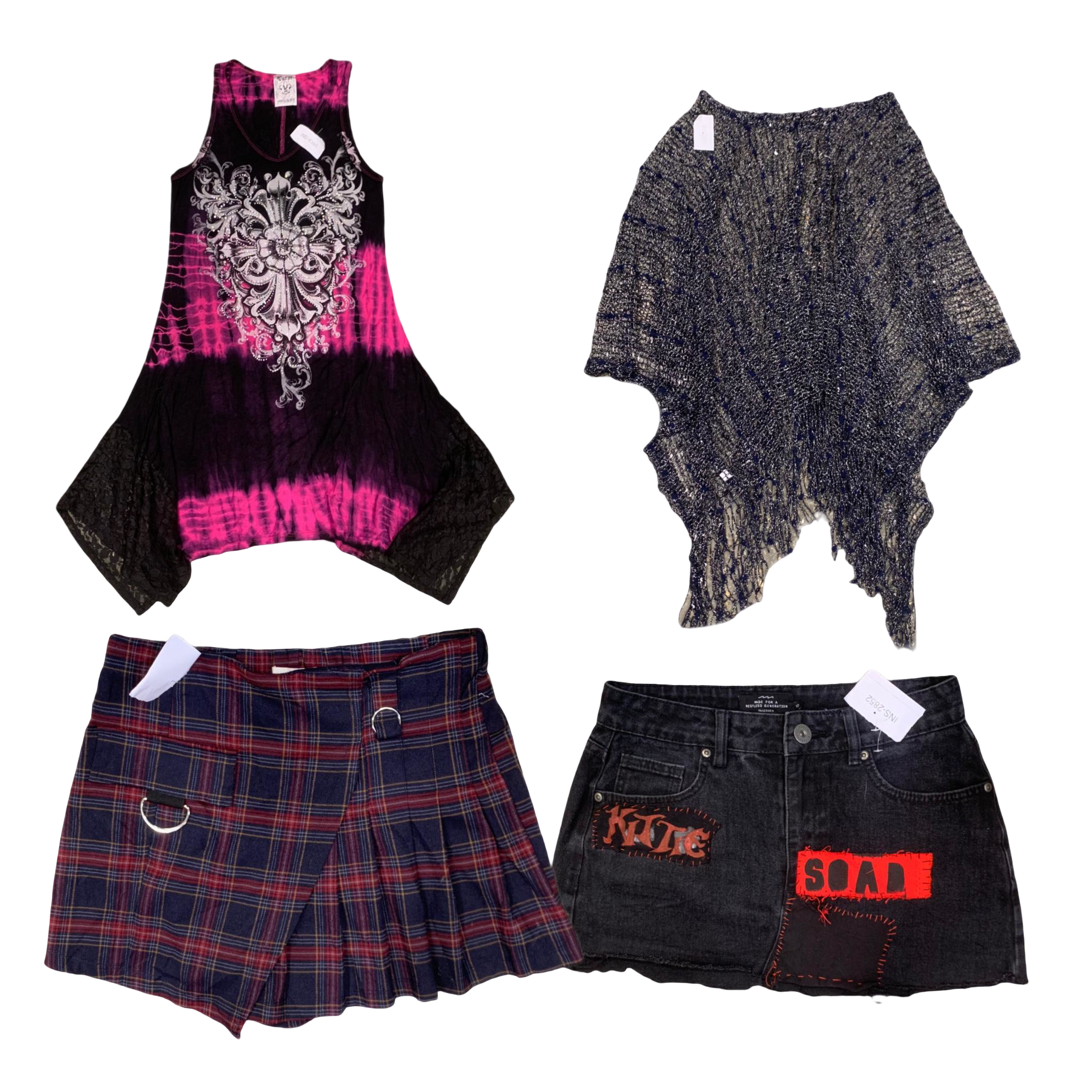 RX-B- 1124 THE GRUNGE EDIT TOPS Bundle - 10 Pieces