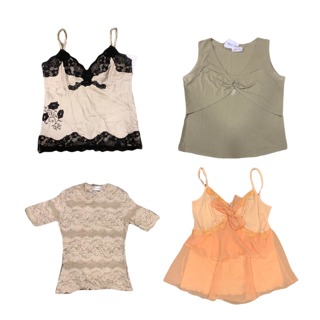 RX-B-1171 - ALL STYLES Y2K PRINTED TOPS Bundle - 10 Pieces