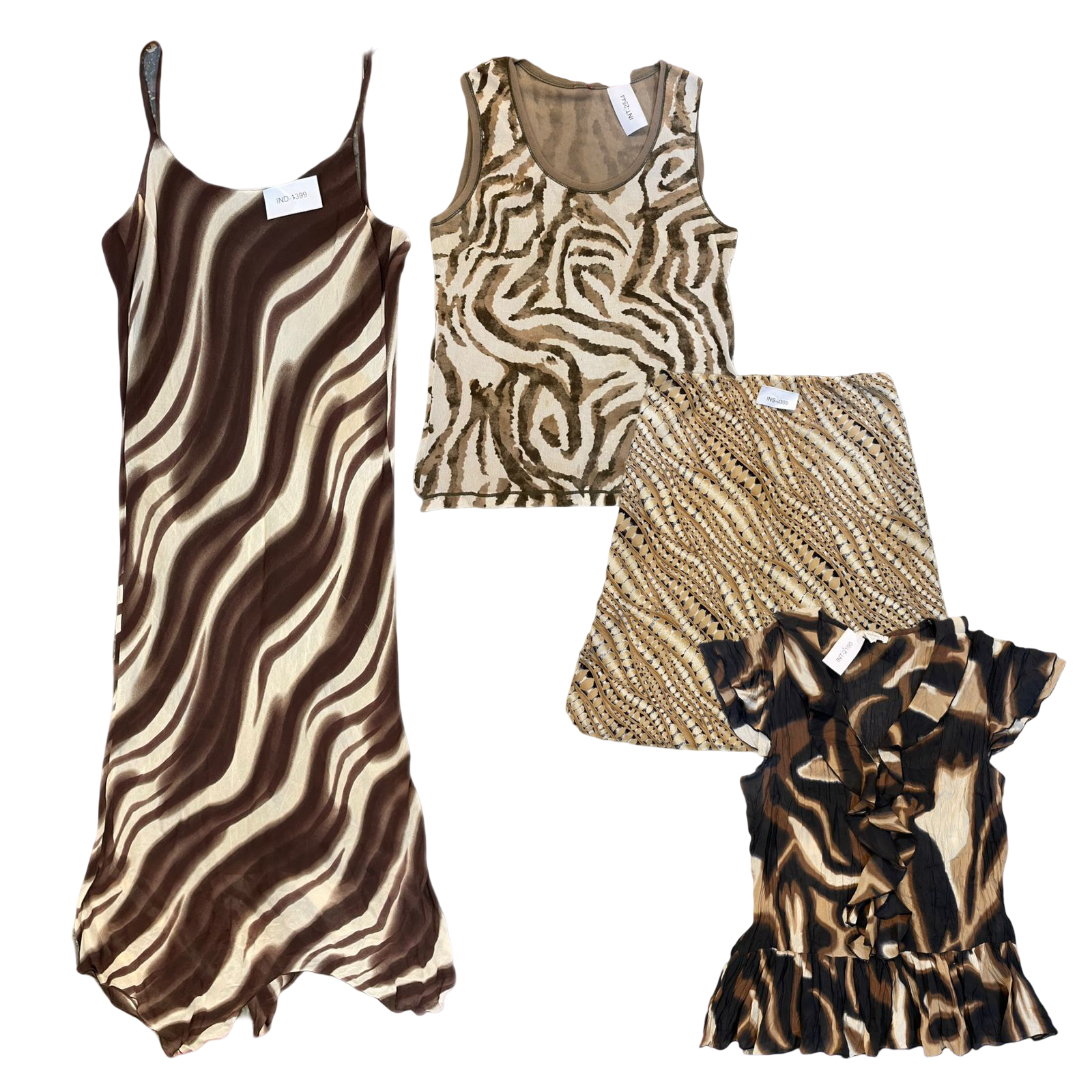 RX-B- 1063 - ABSTRACT LINES COLLECTION Bundle - 10 Pieces