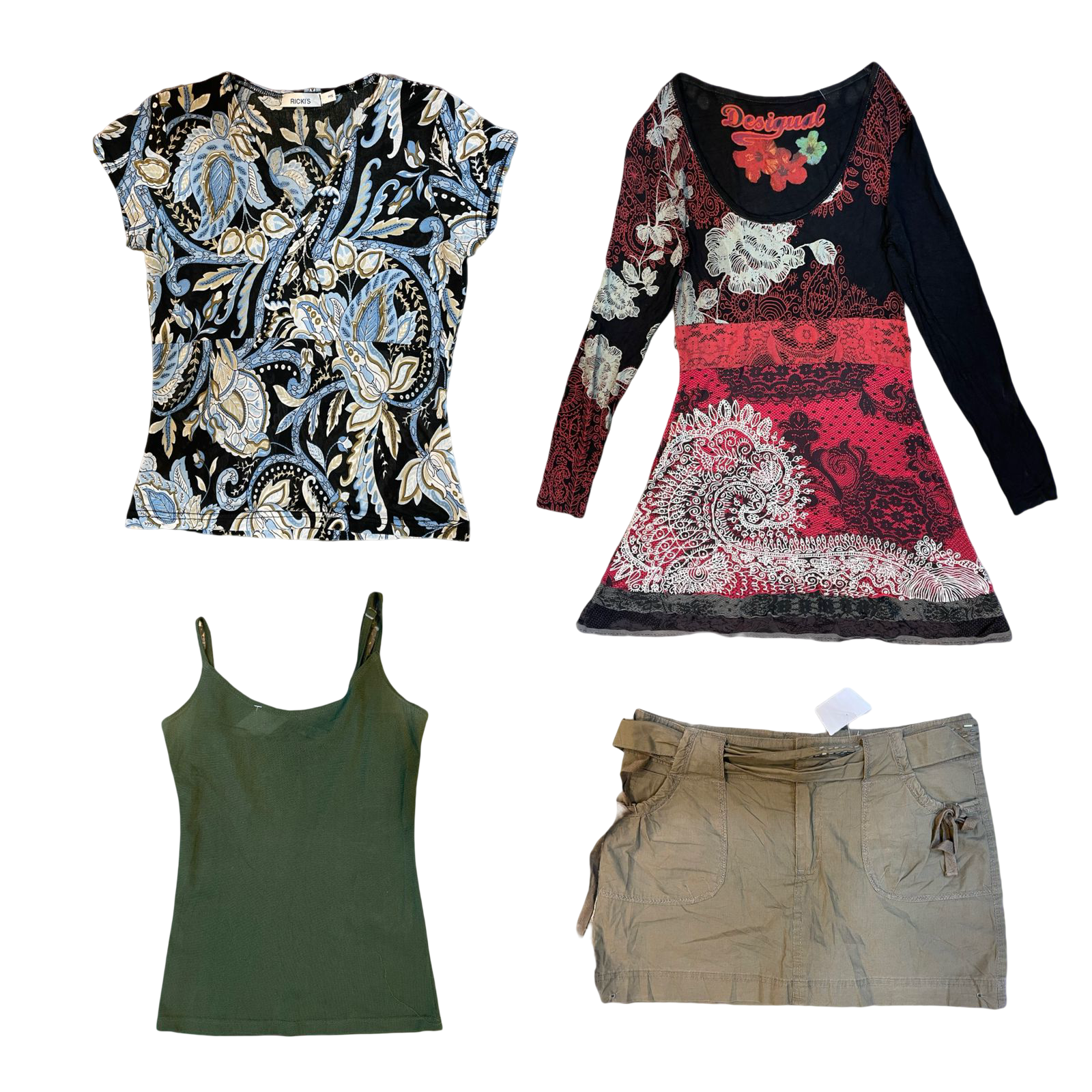 RX-B- 1067 - SOFT GRUNGE MIX Bundle - 10 Pieces