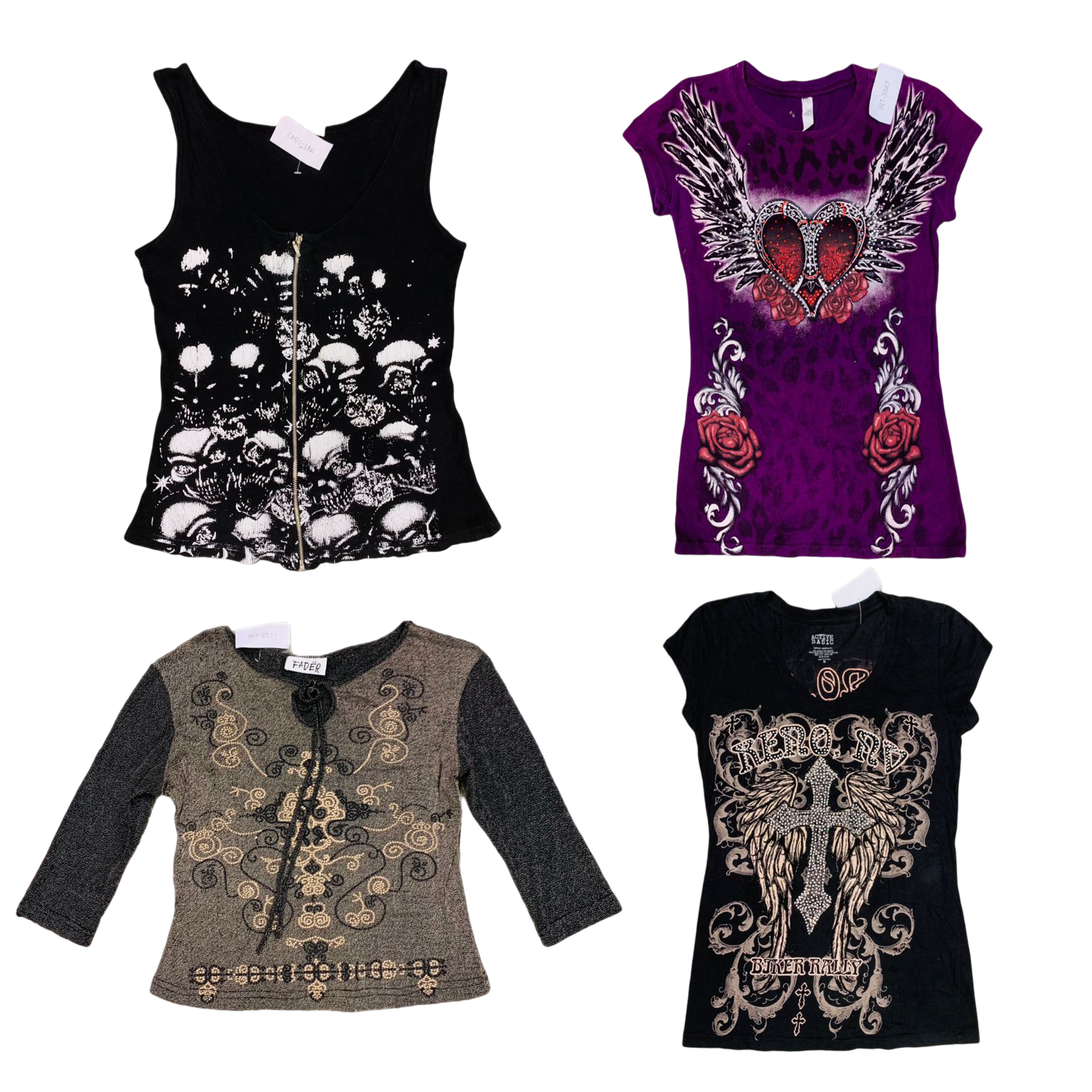 RX-B- 1080 - GRAPHIC GRUNGE Bundle - 10 Pieces