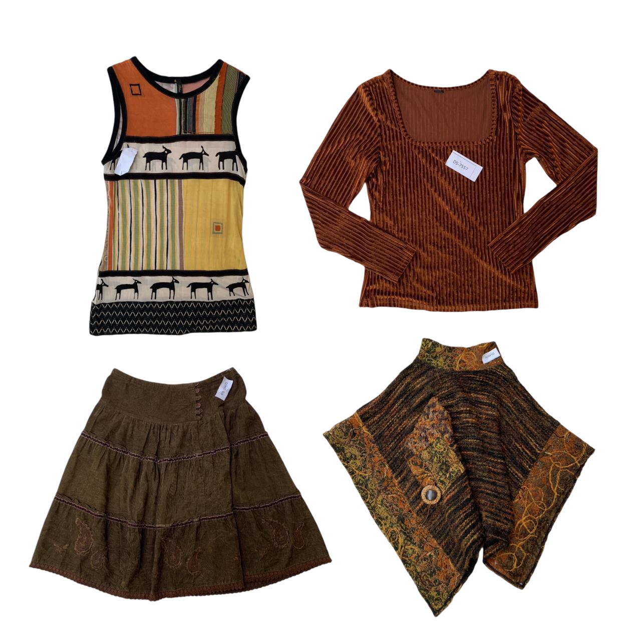 Earthy Understones Skirts