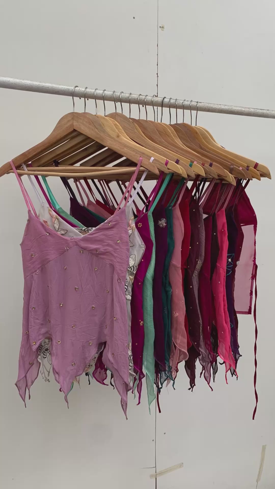 Load video: RWCD- Light Beaded/Embellished Backless Halter