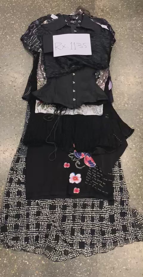 Load video: RX-B- 1135 WINTER GRUNGE WARDROBE TOPS Bundle - 11 Pieces