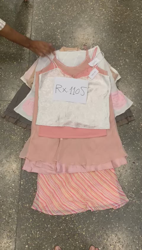 Load video: RX-B- 1105 - PREPPY &amp; PROPER TOPS, Bundle - 10 Pieces